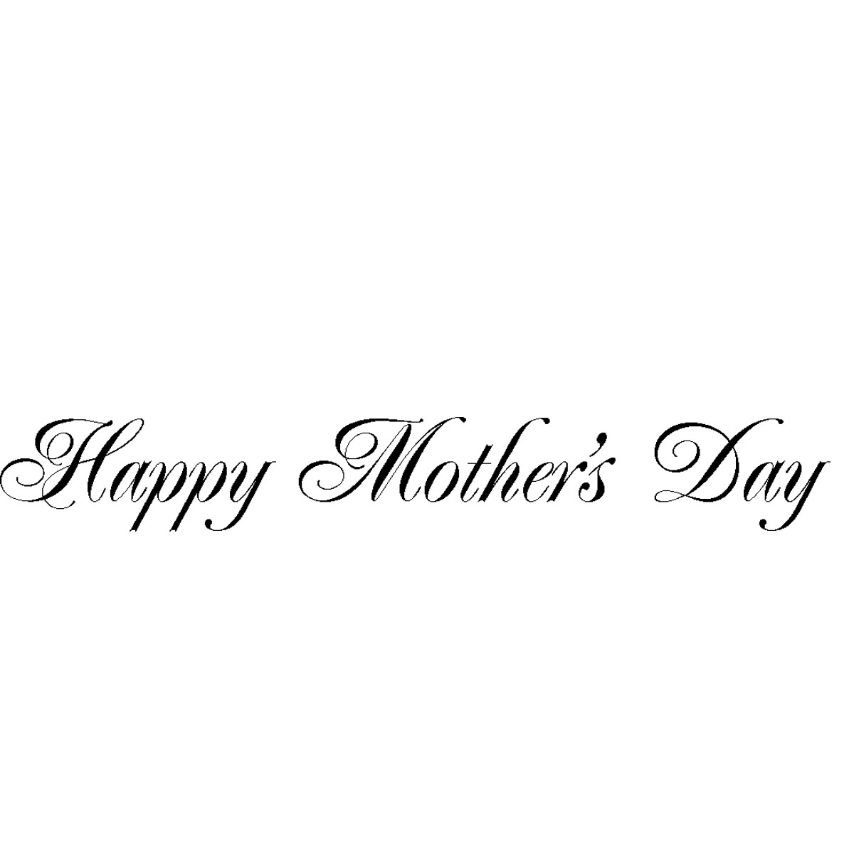 #1816 - Happy Mother's Day - Words